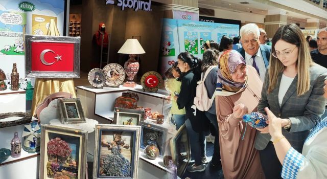 Özel Bireylerin Elişi Sergisi Açıldı