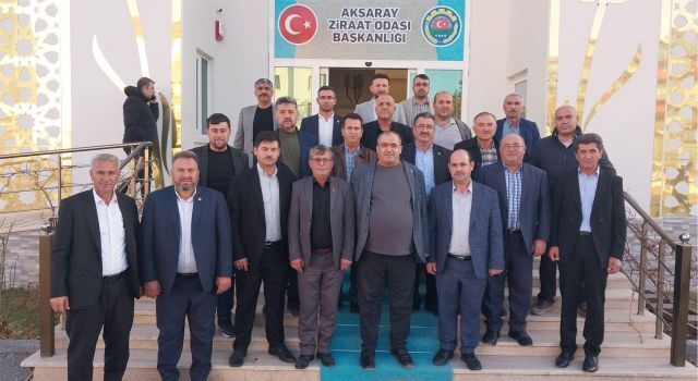 Eşmekaya Ve Eskil’in Muhtarları, Ziraat Odası’nı Ziyaret Etti