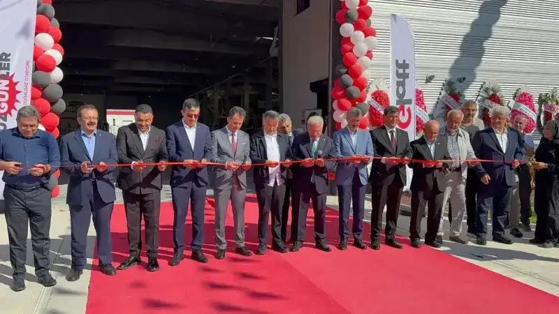 Bölgemizde tek, ülkemizde sayılı 10 milyon euroluk fabrika açıldı