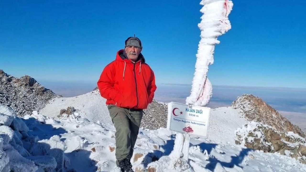 Hasan Dağı’nda ilk kar, ilk tırmanış