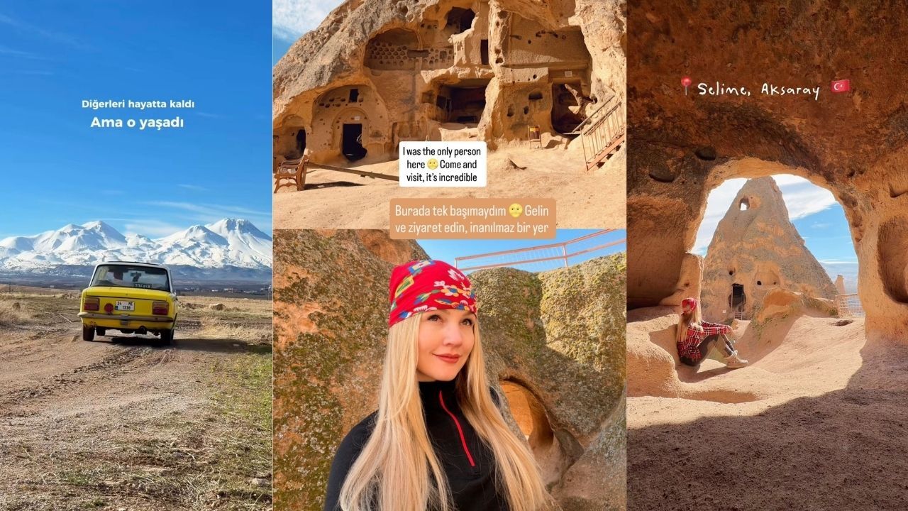 Alman fenomen Aksaray’a hayran kaldı: “Türkiye’nin en güzel yolu!”