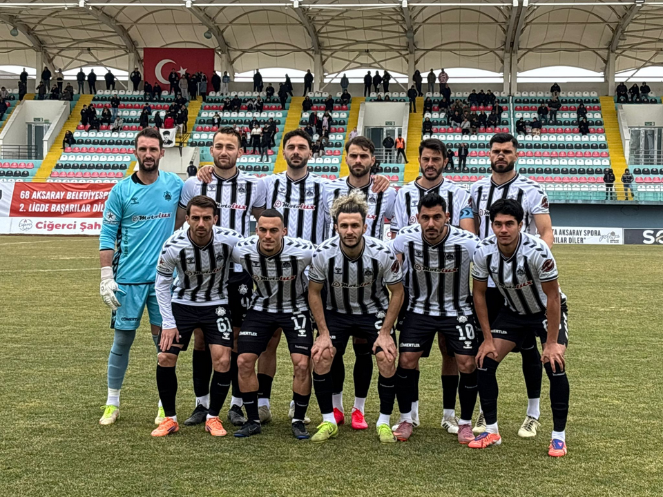 Aksarayspor-Isparta 32 maçının ilk 11’leri belli oldu