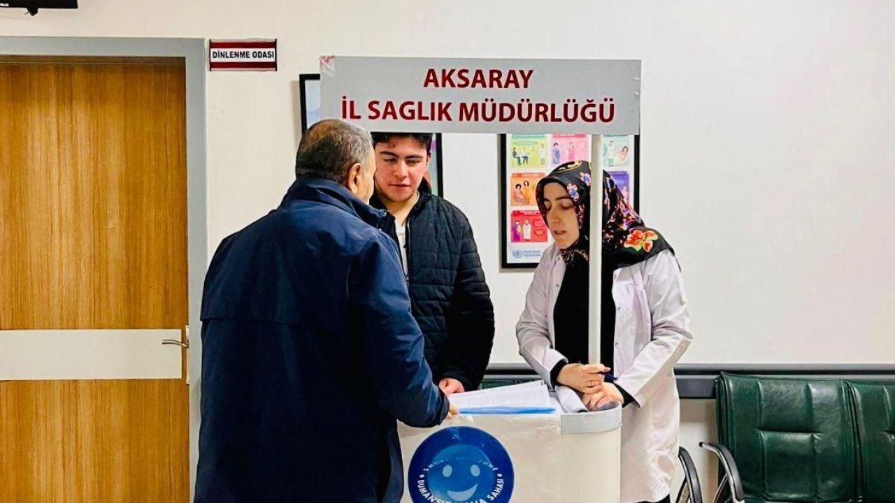 Sigara Bırakma Günü’nde vatandaşlar bilinçlendirildi