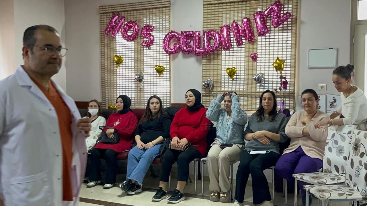 Aksaray’da bir ilk: Gebe Okulu eğitimleri Maya Kadın Doğum Hastanesi’nde başladı