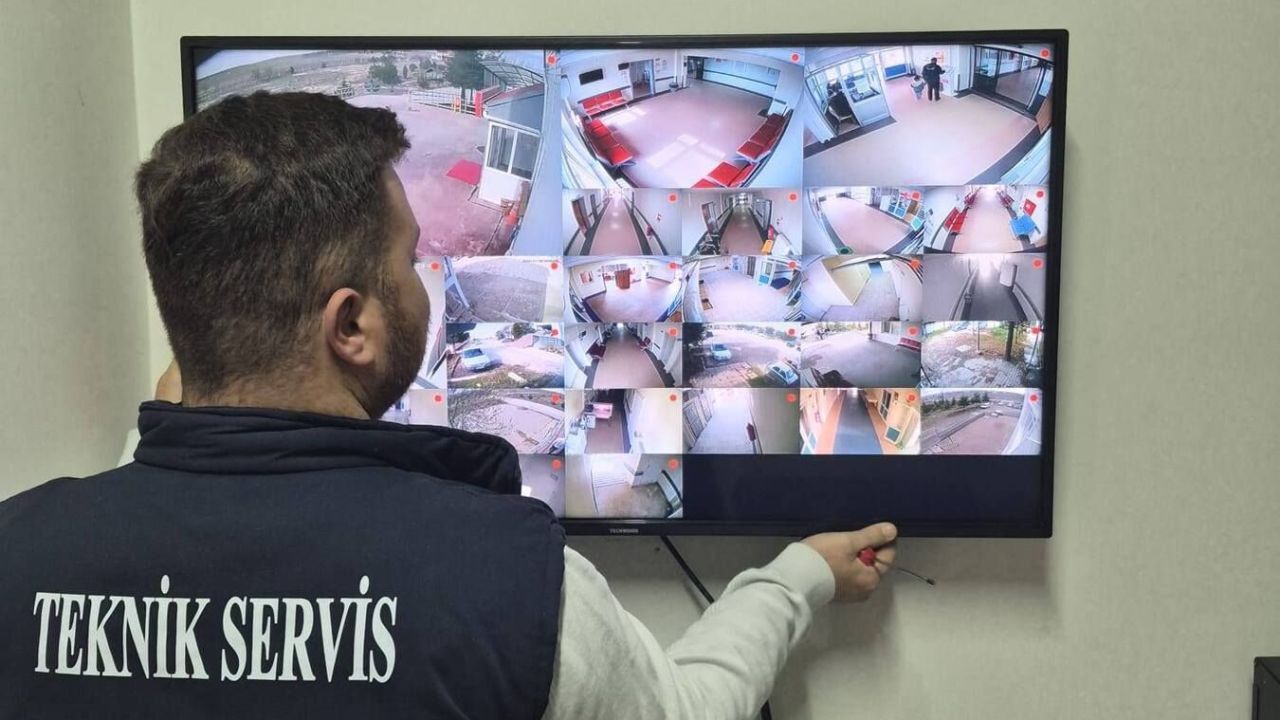Gülağaç Hastanesi’nde güvenlik sistemi baştan aşağı yenilendi