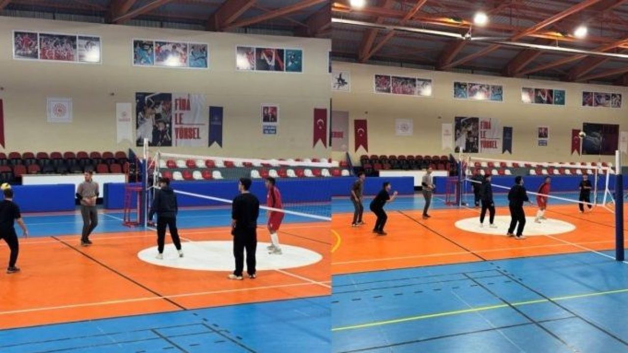 Ağaçören'de Voleybol Turnuvası için geri sayım başladı