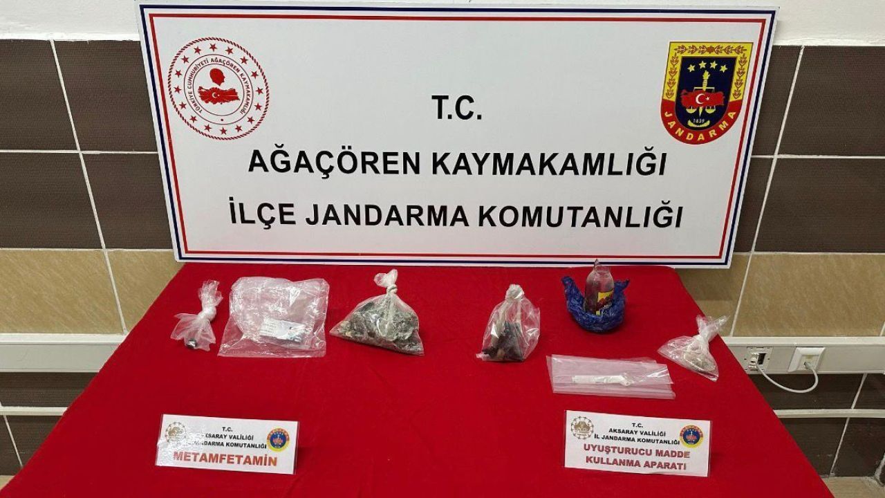 Ağaçören Jandarmasından uyuşturucuya sert darbe