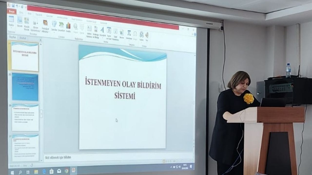 ADSM'de personele kapsamlı hizmet içi eğitim  