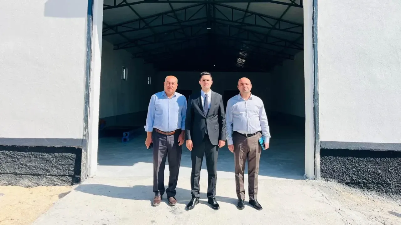 Kaymakam Soydaş, eğitim yatırımını yerinde inceledi