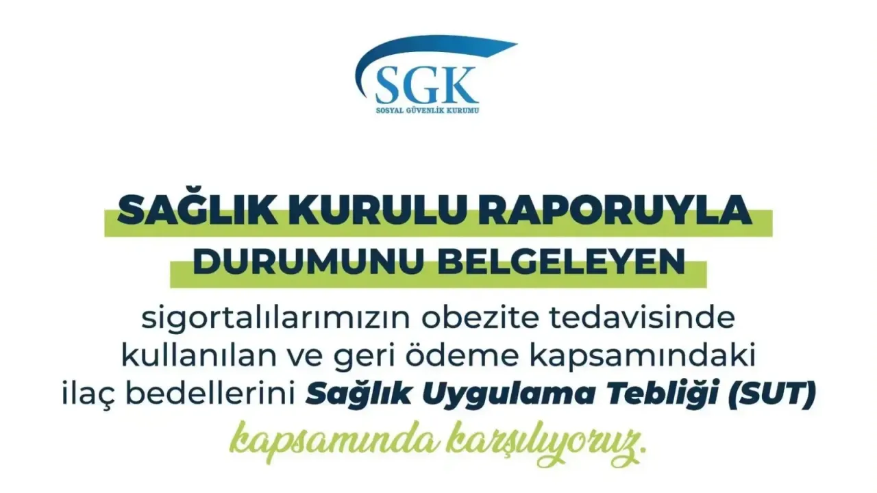 Obezite İlaçları SGK Tarafından Karşılanacak