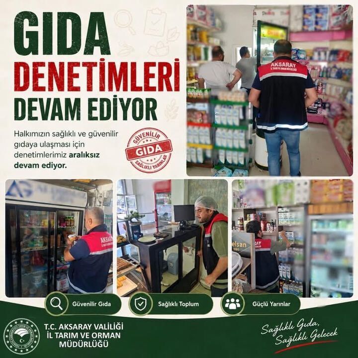 Vatandaşın sofrası için sıkı denetim
