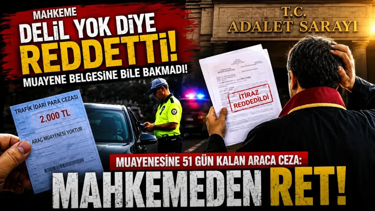 Mahkeme delil yok diye reddetti muayene belgesine bile bakmadı!