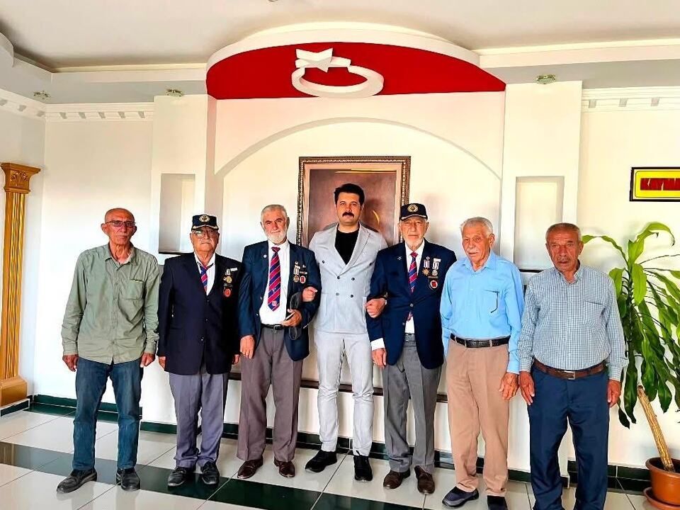 Kaymakam Bek, şehit yakını ve gazileri konuk etti  
