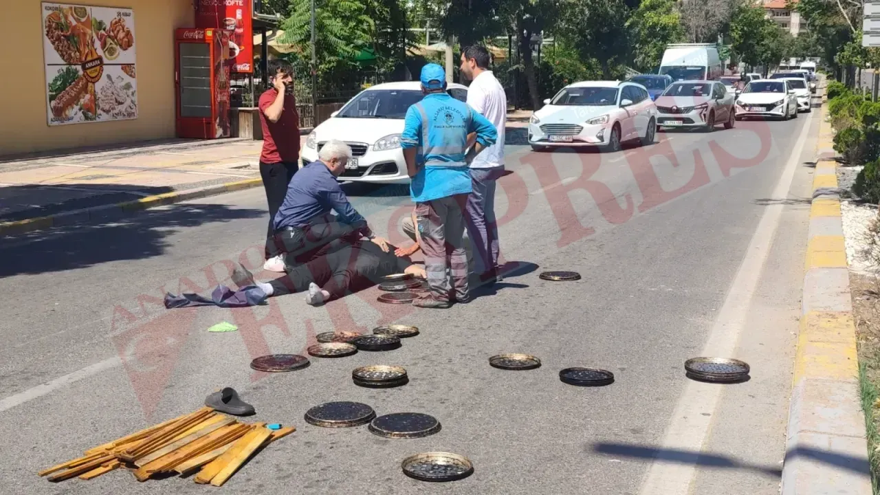 Bir sürücü hastanelik bir sürücü karakolluk oldu