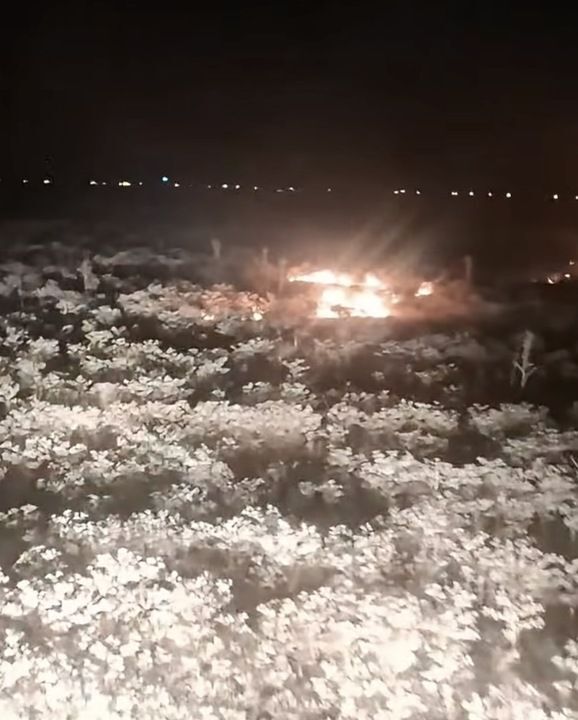 Eskil’de mera yangını ekipleri alarma geçirdi