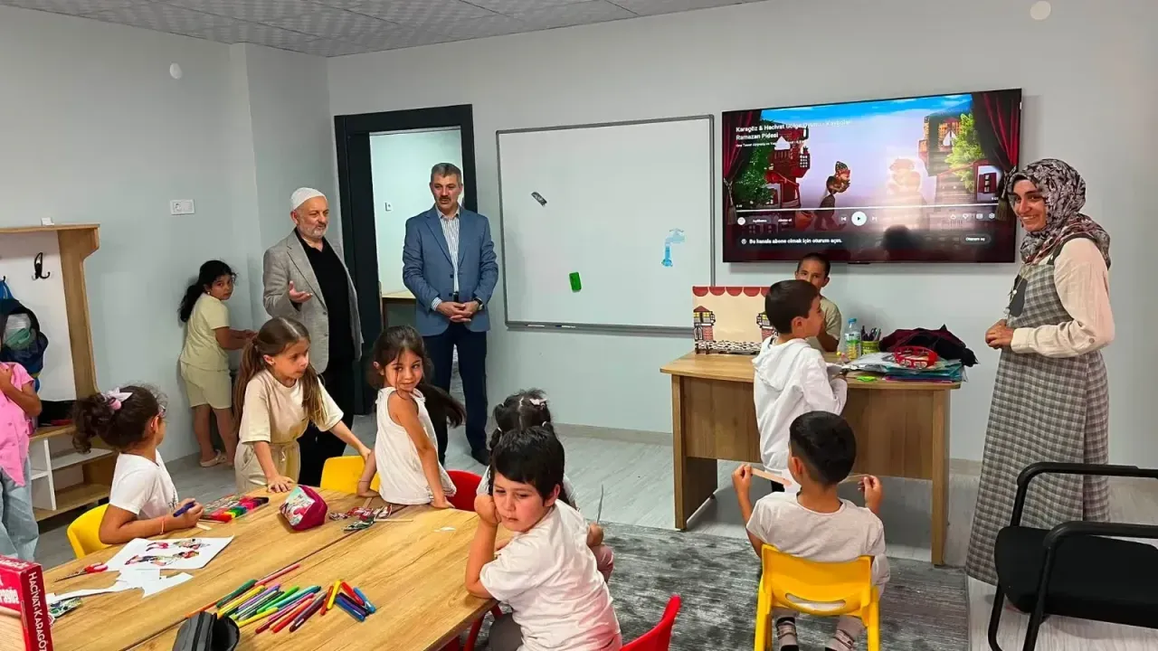 Milletvekili Altınsoy’dan Kur’an kursuna ziyaret
