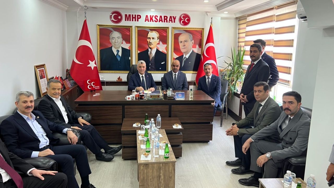 Bakan Bolat’tan MHP Aksaray teşkilatına ziyaret 