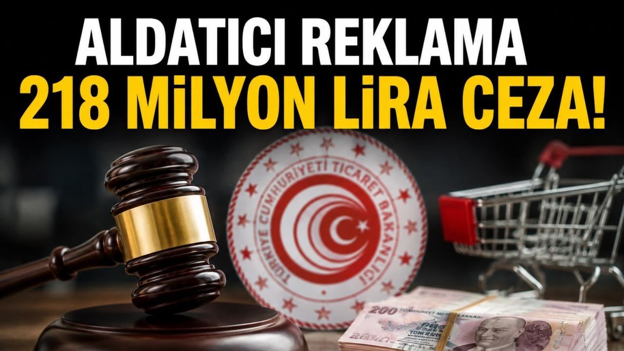Aldatıcı Reklama 218 Milyon Lira Ceza!