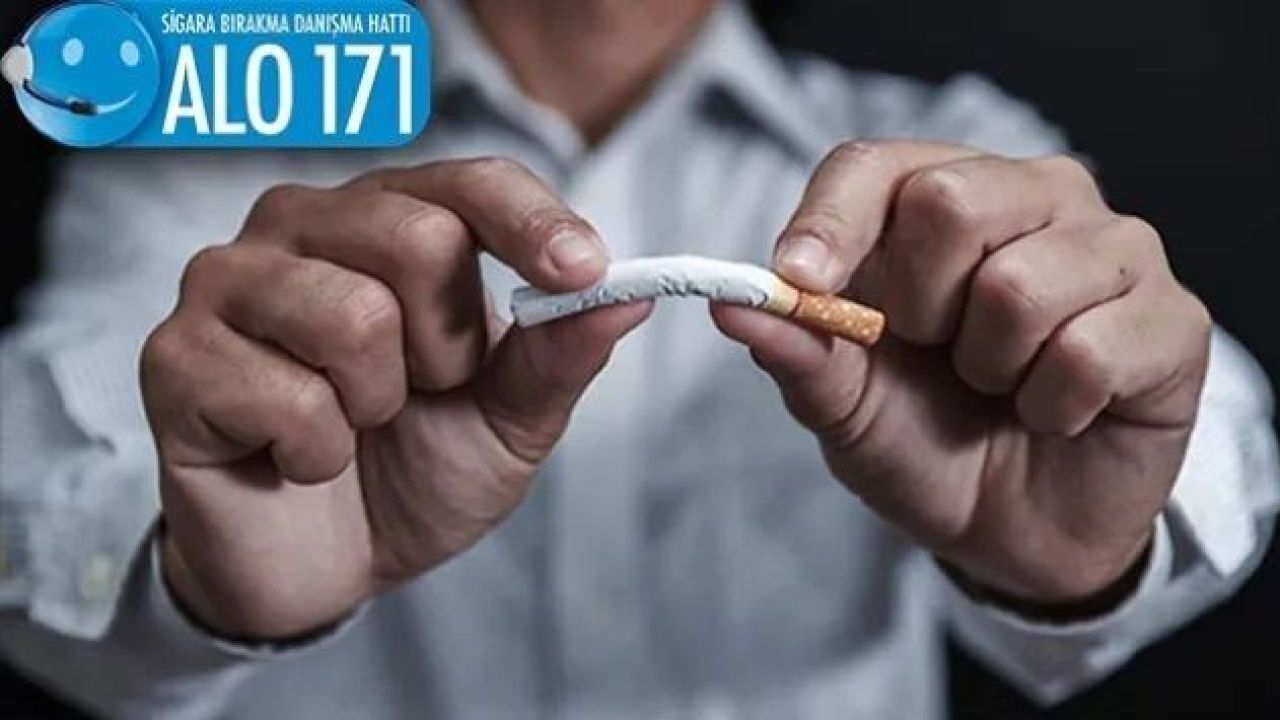 Sigarayı bırakmak isteyenlere ALO 171 desteği