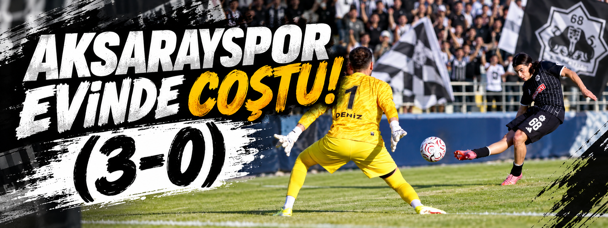 Aksarayspor evinde coştu! (3-0)