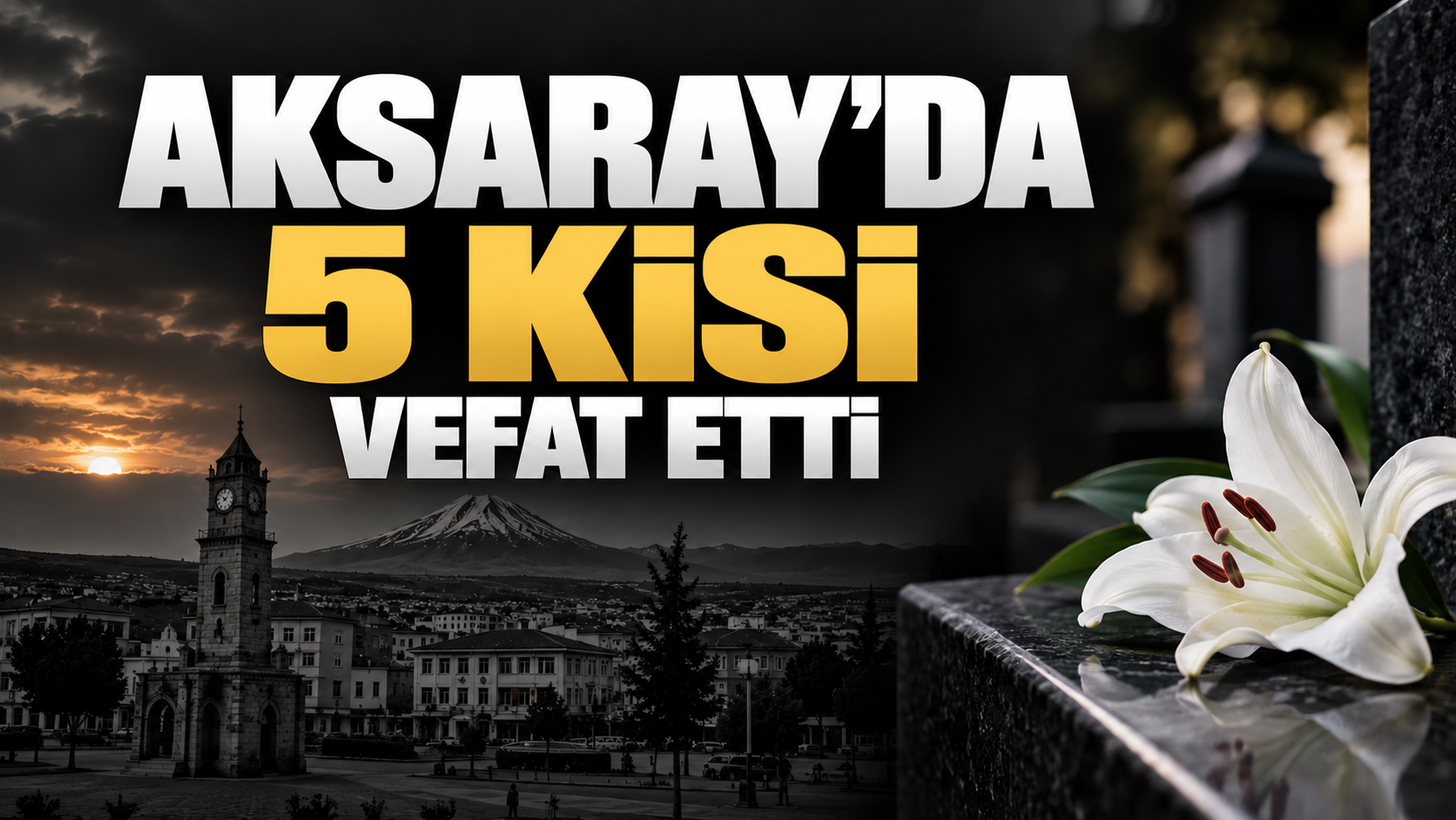 Aksaray’da vefat edenler