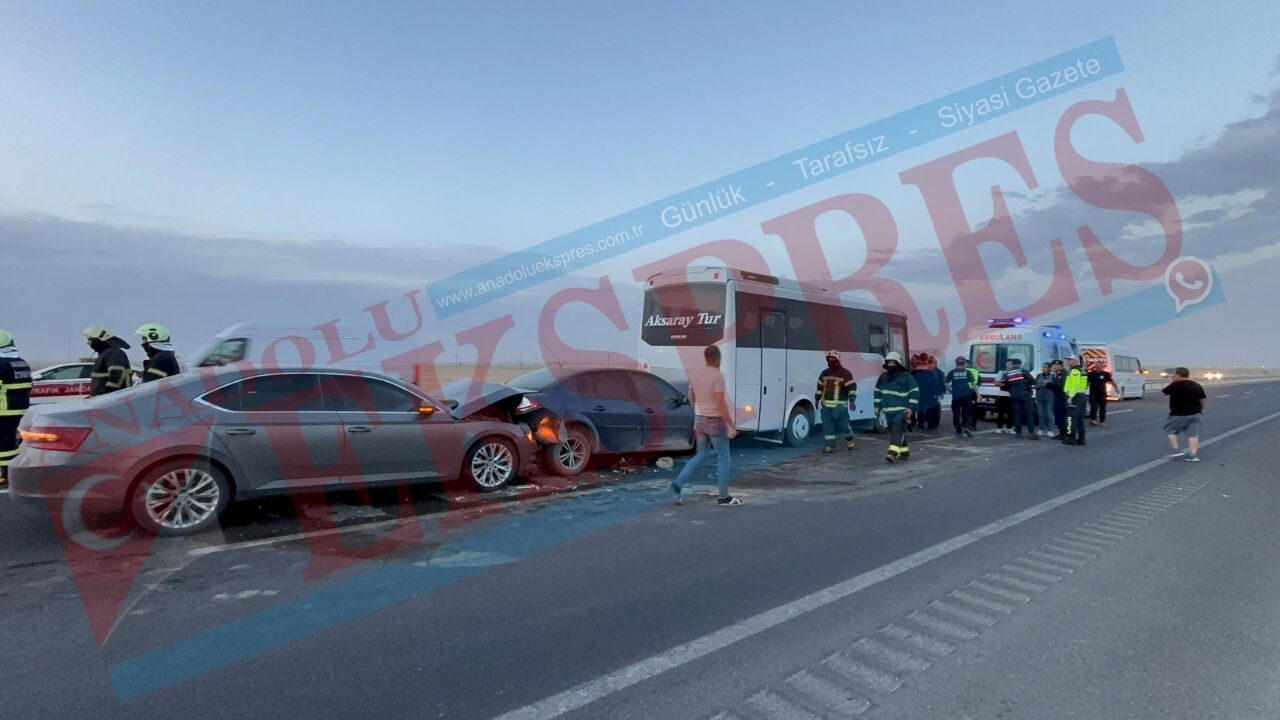 Aksaray-Konya Karayolu Savaş Alanına Döndü