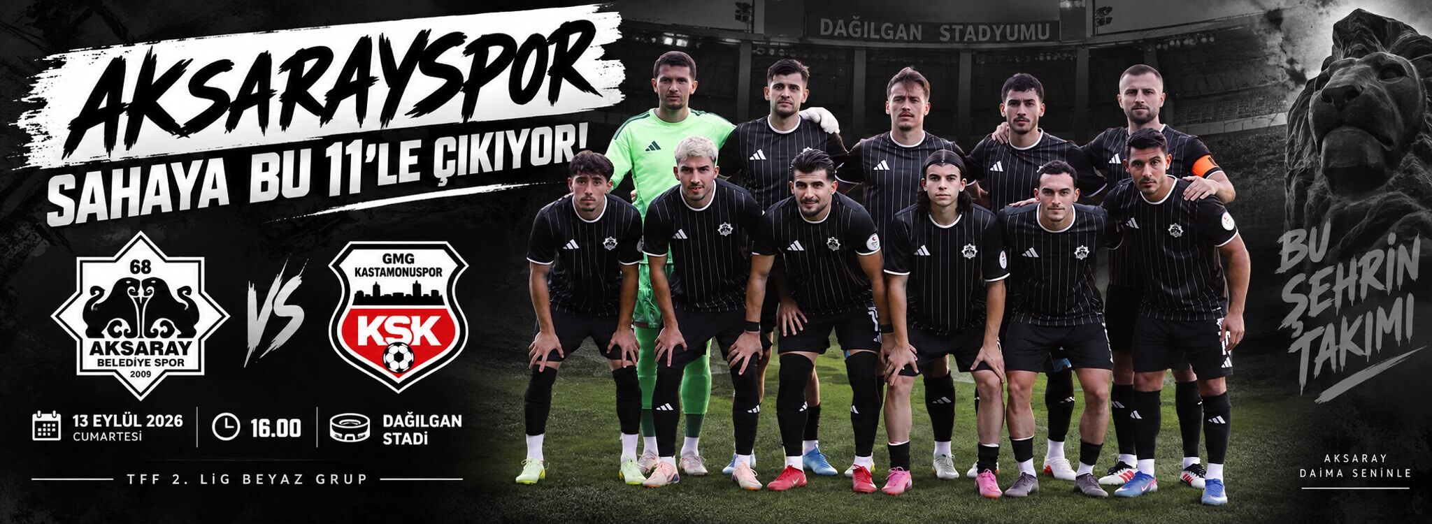 Aksarayspor sahaya bu 11’le çıkıyor!