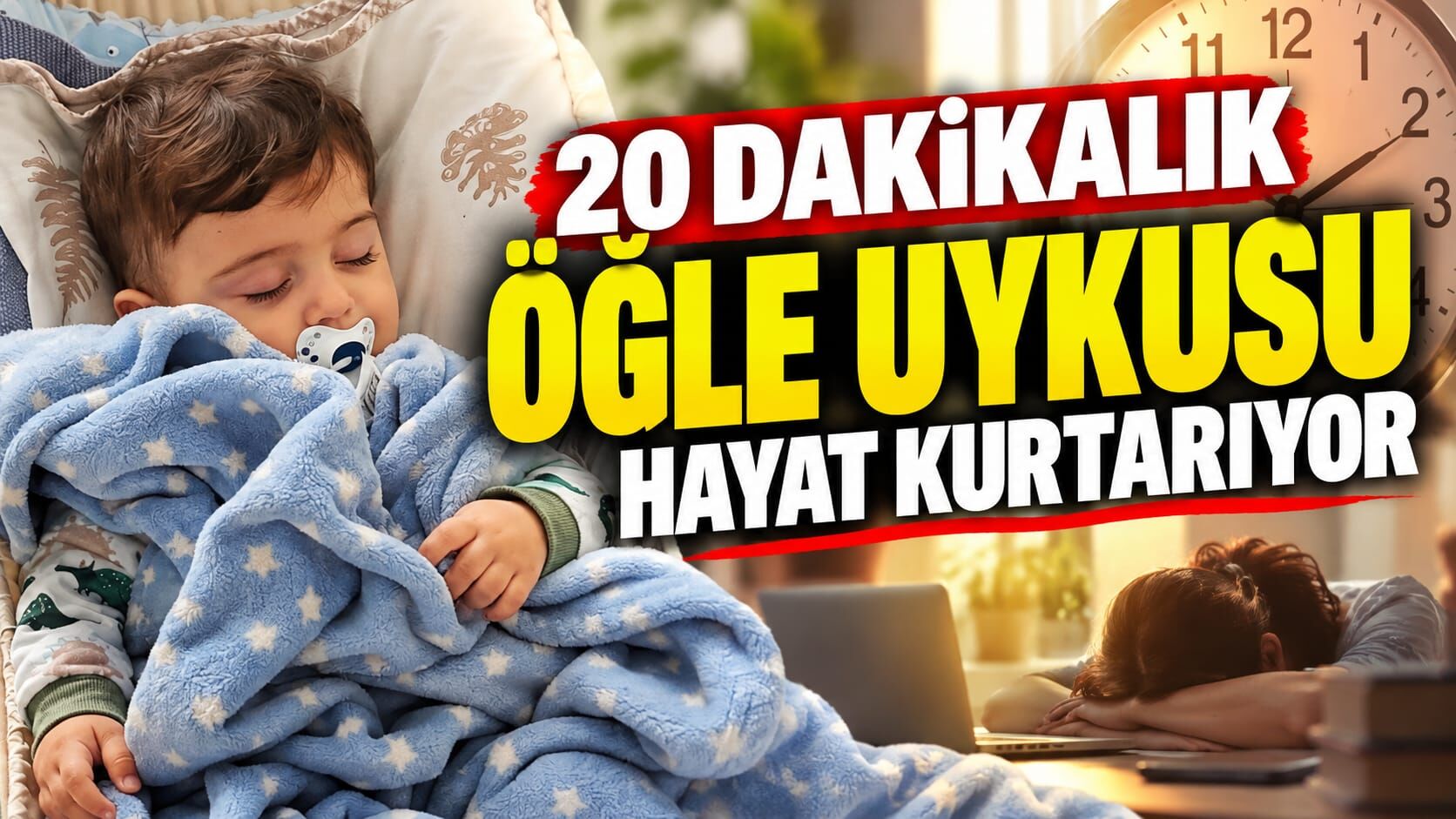 20 dakikalık öğle uykusu hayat kurtarıyor