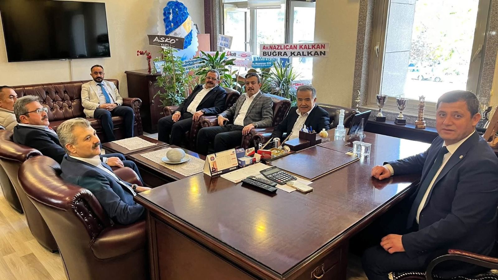 Ak Parti Heyetinden Aksaray Barosu’na Ziyare