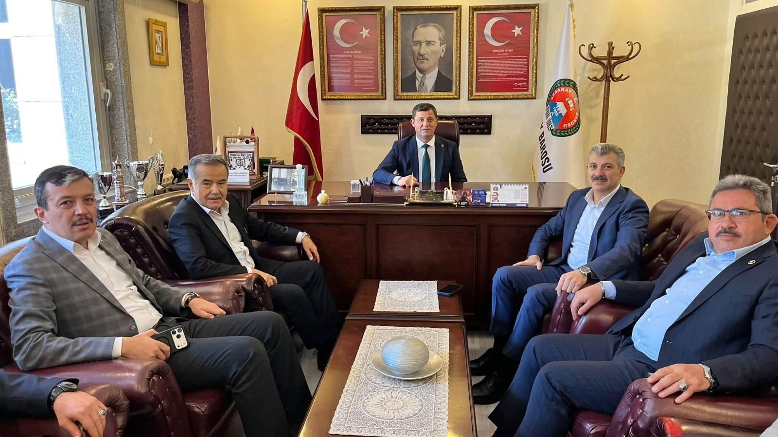 AK Parti heyetinden Aksaray Barosu’na ziyaret