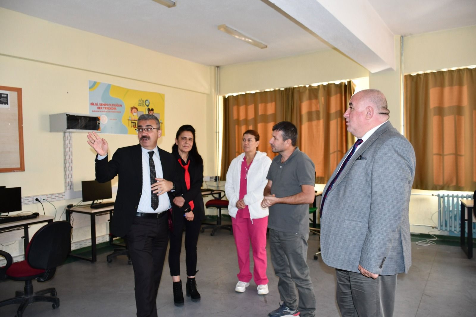 Milli Eğitim Müdürü, Eğitimin Nabzını Okulda Tutt