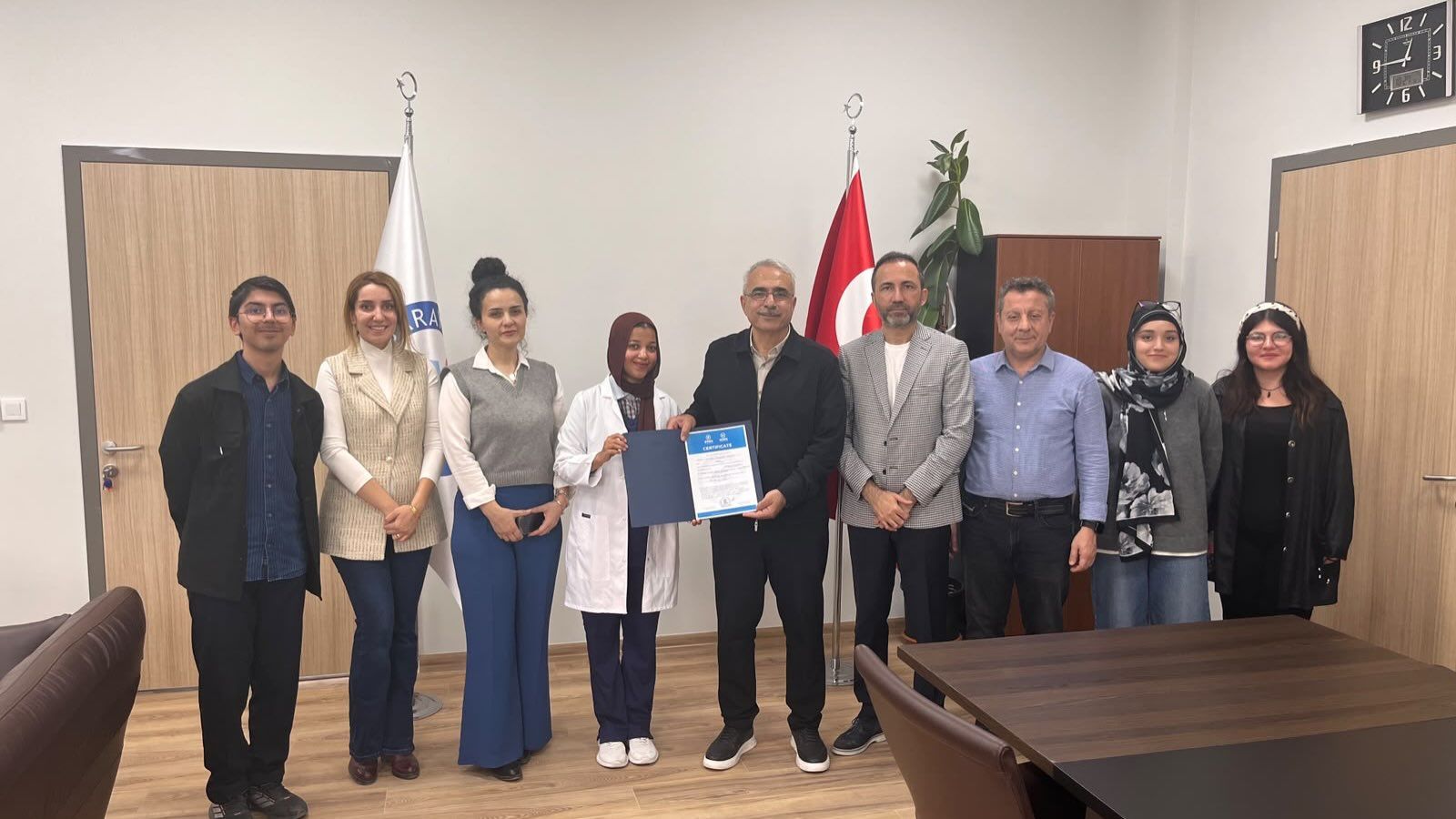Mısır’dan Aksaray’a Tıp Köprüsü! Mısırlı Hekim Adayı Stajını Tamamladı