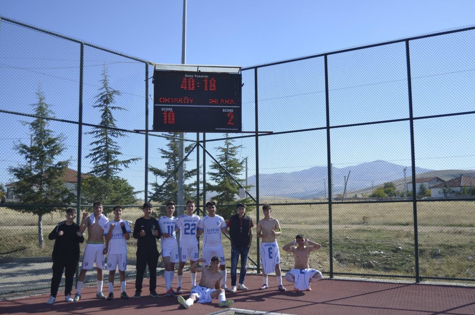 Ortaköy Spor’dan U17’De Gol Yağmuru!