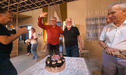 KGK heyetinden Kızılkum Çölü’nde doğum günü sürprizi