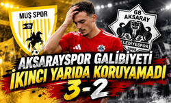 7 Dakikada 3 Puanı Muş'a Bıraktık: 3-2