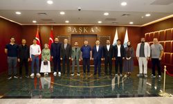 TÜGVA heyetinden Evren Dinçer’e ziyaret