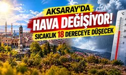 Bu hafta Aksaray’da hava bir anda değişecek!