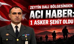 Zeytin Dalı bölgesinden acı haber: 1 asker şehit