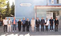 Sarıyahşi’de ders zili öncesi yoğun mesai