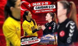 Aksaray’ın genç yıldızları milli takım yolunda!