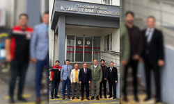 Aksaray’dan Çorum’a ziyaret