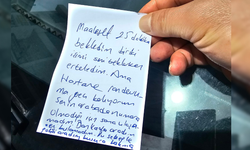 Nezaket dolu not: "Polise ihbar ettim, kusura bakma"