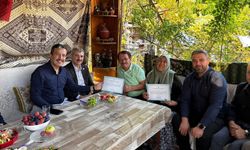 AK Parti Aksaray’dan Ağaçören’de hane ziyareti
