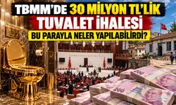 TBMM’de 30 Milyon TL’lik tuvalet ihalesi: Bu parayla neler yapılabilirdi?
