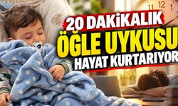 20 dakikalık öğle uykusu hayat kurtarıyor