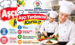Ağaçören’de aşçı olmak isteyenlere müjde