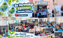 Altınkaya Ortaokulu öğrencileri suyun değerini öğrendi