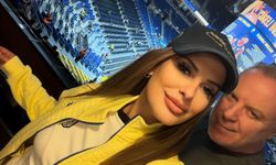 Burak Sergen ve eşi Gizem Sergen'in tribün pozu sosyal medyada gündem oldu
