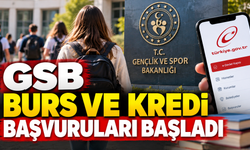 GSB burs ve kredi başvuruları başladı