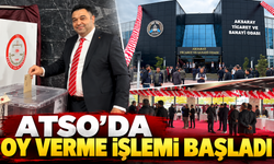 ATSO’da oy verme işlemi başladı